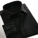 SHAN BAO 6XL 7XL 8XL 9XL 10XL men's professional long-sleeved shirt 2022 business casual large size loose solid color shirt