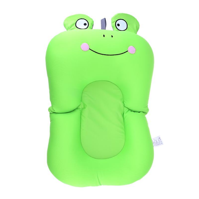 1pc Portable Baby Non-Slip Bath Tub NewBorn Air Cushion Bed/Chair/Shelf Baby Shower Cute Animal Cartoon Baby Bath Pad