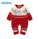 Baby Rompers Knitted Newborn Boy Jumpsuits Autum Long Sleeve Toddler Girl Sweaters Clothes Children Overalls Winter