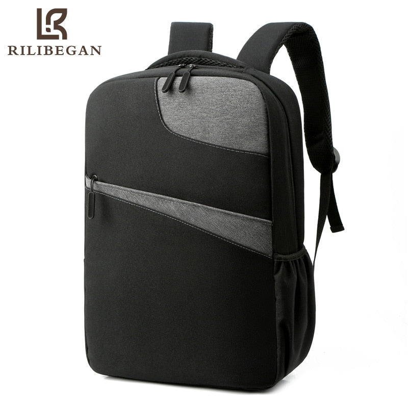 Neue Business Rucksack Männer USB Lade Design Business Männer Rucksack Reiserucksack Männer Patchwork Nylon Tasche Laptop Rucksack Männer