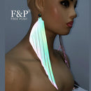 Holographic Reflective Rainbow Dancer Rave Top  Bandeau Burning Man Festival Top Carnival Costume Gogo Pole Dance Wear Clothes