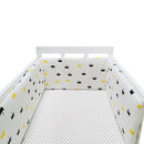 Baby Crib Bumper Cotton Thicken One-piece Crib Around Cushion Cot Protector Pillows Newborns Room Bedding Decor room decoration