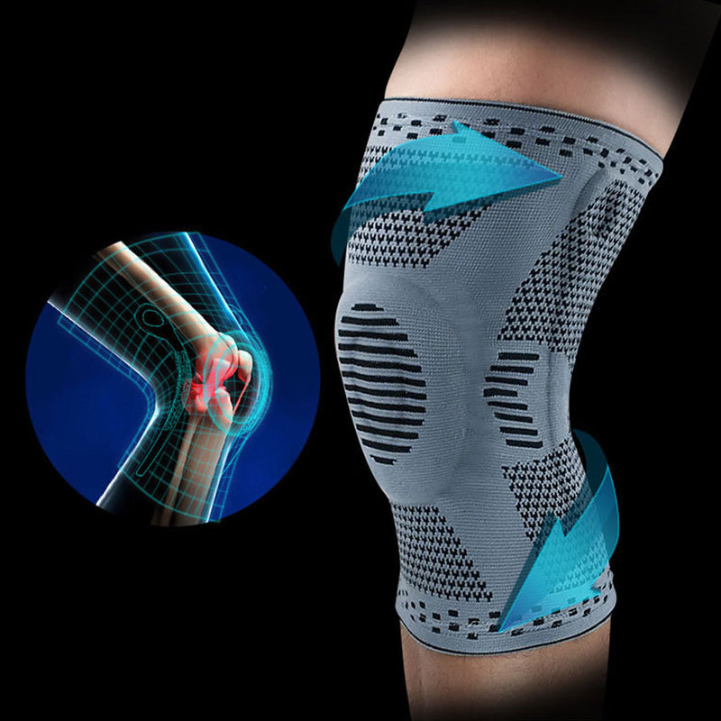 Professional Compression Knee Brace Support Protector For Arthritis Relief, Joint Pain, ACL, MCL, Meniscus Tear, Post Surgery