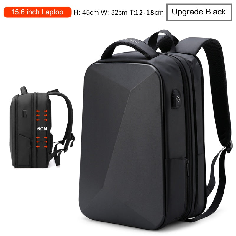 Fenruien Marke Laptop Rucksack Anti-Diebstahl Wasserdichte Schulrucksäcke USB Lade Männer Business Reisetasche Rucksack Neues Design