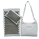 74*44cm Nature Linen Coconut Palm Massage Yoga Mat Sport Pillow Mat with Bag Lotus Spike Acupressure Mat Cushion Accupresure Mat