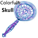 Colador de barra de reloj mecánico y calavera, colador de cóctel con resorte, colador de lujo de acero inoxidable, herramientas de barra