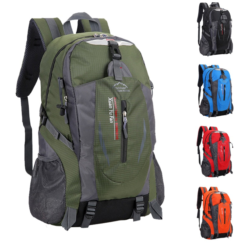 Nueva mochila de viaje para hombre, bolsas deportivas impermeables de nailon para jóvenes, mochila informal para acampar para hombre, mochila para ordenador portátil, bolsa de senderismo para mujer al aire libre