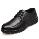Neue hochwertige Echtleder-Schuhe Herren Loafers Mode Herren Freizeitschuhe Marke Mann Weiche Bequeme Schnürschuhe Schwarz ZH740