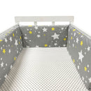 Baby Crib Bumper Cotton Thicken One-piece Crib Around Cushion Cot Protector Pillows Newborns Room Bedding Decor room decoration