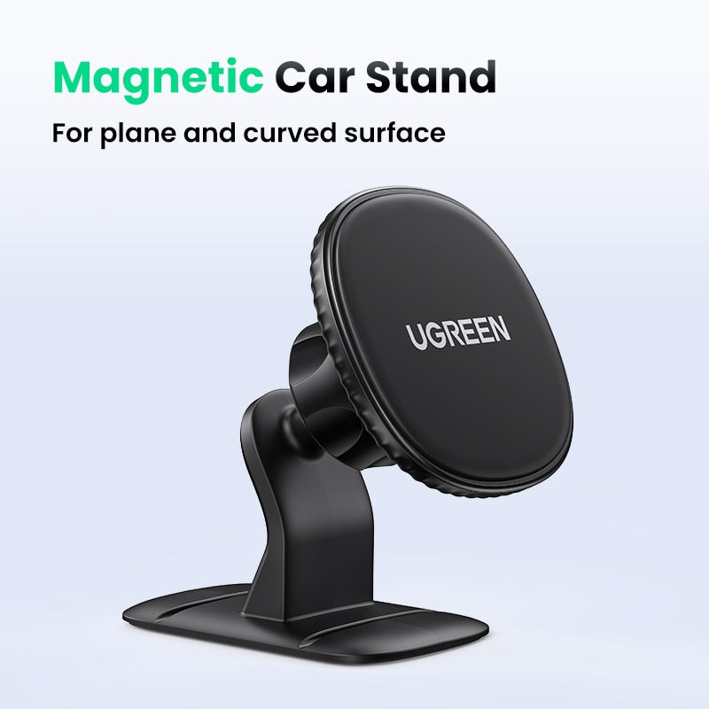 Ugreen Magnetic Phone Holder for iPhone 13 12 Samsung Xiaomi Car Holder for Phone for Dashboard Mobile Phone Holder Stand