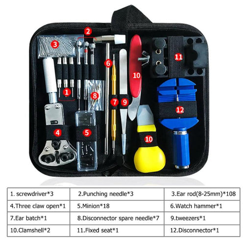 The Horologist's Kit | 147-Piece Professional Watch Repair Tool Set