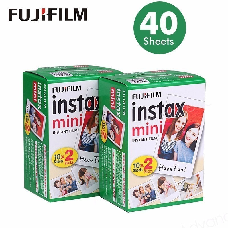 Origin Fujifilm Instax Mini Film 10-100 Sheets Photo Paper for Fuji Instant Film Cameras Instax Mini 11 8 9 90 Link Liplay EVO