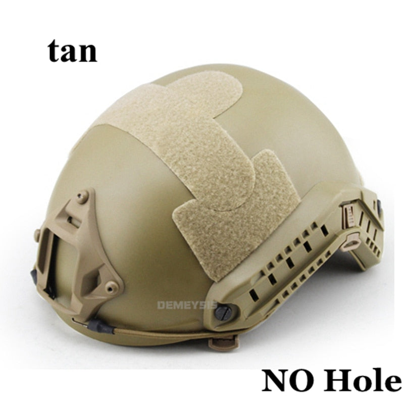 Casco táctico Fast MH PJ Casco Airsoft Paintball Cascos de combate Deportes al aire libre Cabeza de salto Equipo de protección