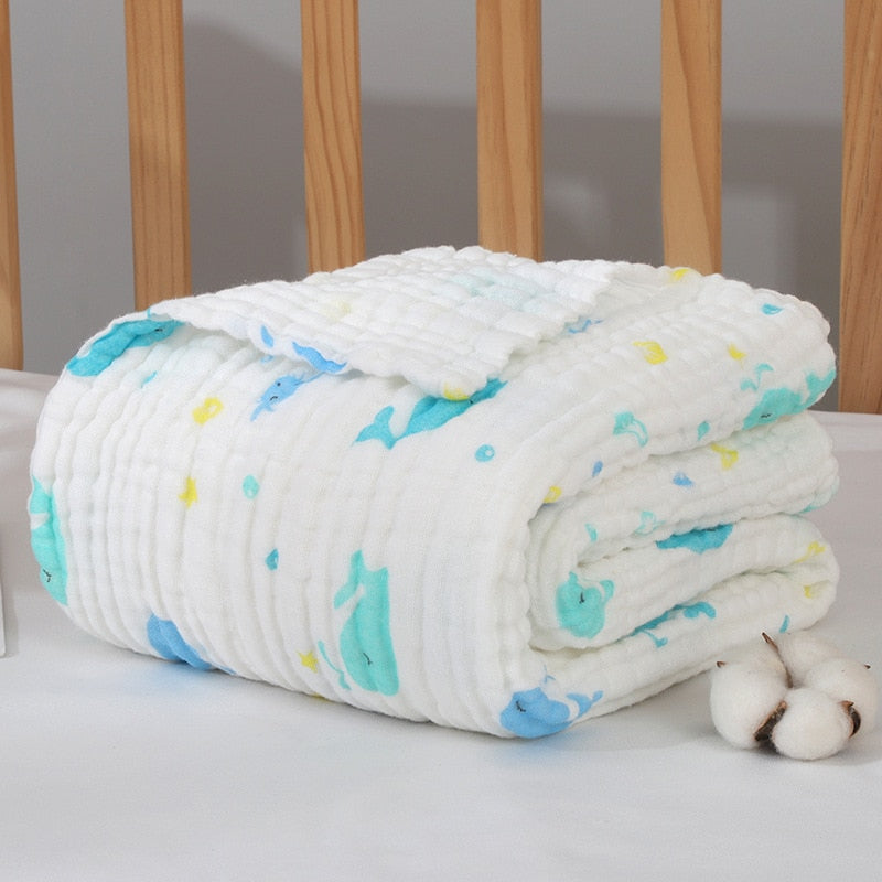 Baby Blankets Newborn Baby Blanket Cotton Muslin Manta Bebe Recien Nacido Muslin Squares Baby Swaddle Wrap Blanket Wrapples