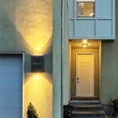 Luz LED Solar inteligente para exteriores, lámparas de decoración de jardín impermeables para balcón, patio, luz de pared de calle, lámpara Solar para exteriores de jardín