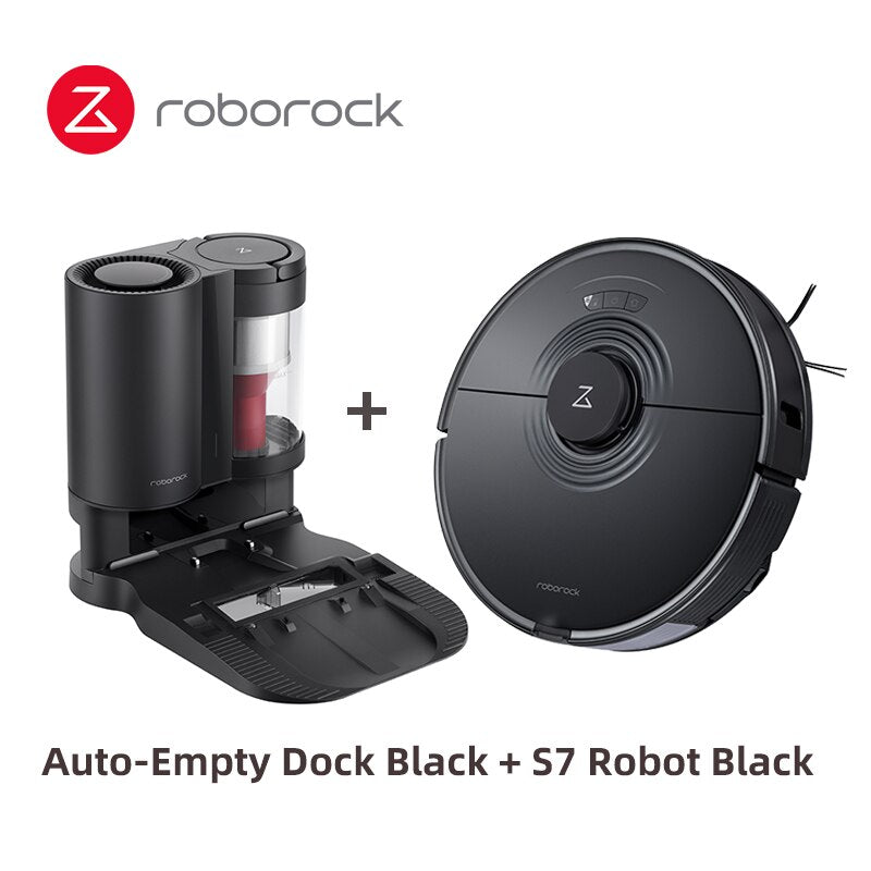 Roborock robot s7, робот пылесос, Trapeador sónico ultrasónico, Fregona de detección de alfombras, Control inteligente de aplicaciones, Versión global