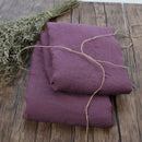 100% Washed Linen Sheet Set Natural France Flax Bed Sheet Breatherable Ultra Soft Farmhouse Bedding (1 Flat Shee 2 Pillowcases)