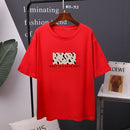 Hirsionsan Leopard Printed T Shirt Women 100% Cotton Oversized Gothic Graphic Female Soft Tops Harajuku Loose Cusual Tees Ladies