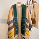 Warm Winter Scarf Cashmere Women Pashmina Design Print Shawls Wrap Female Thick Blanket Soft Bufanda Stoles 2022 Fashion