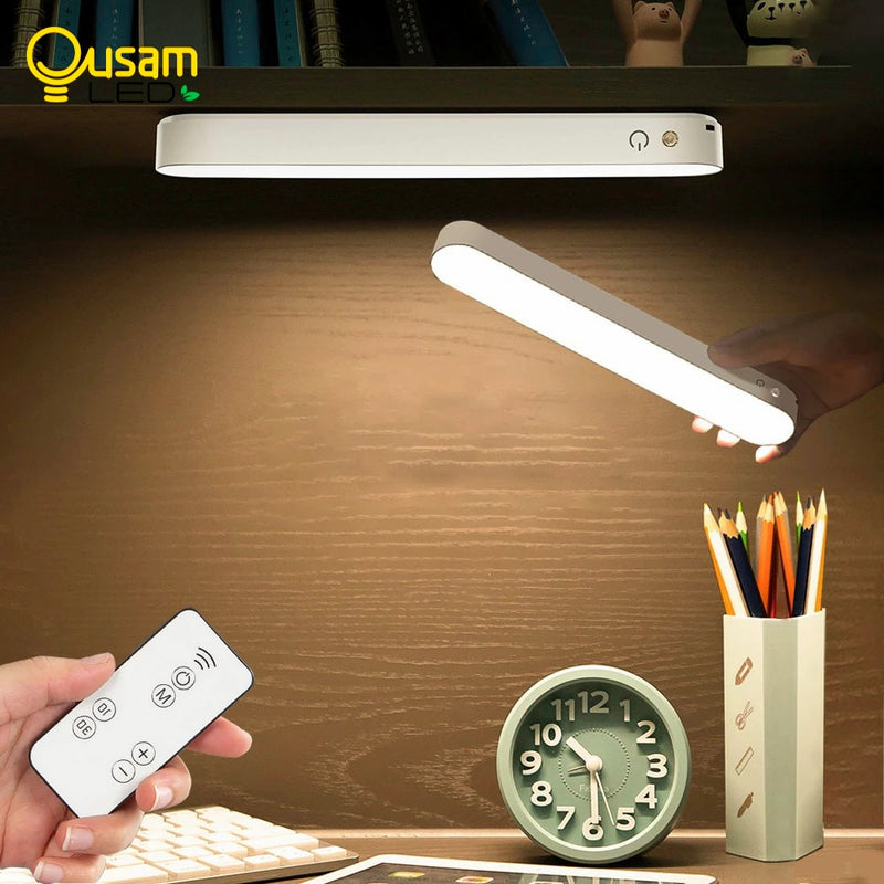 Desk Lamp Rechargeable Lamp Led Table Lamp Magnetic Study Reading Light Office USB Computer Cabinet Bedroom Bedside Lamp