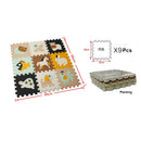 Cartoon Animal Pattern Play Mat Puzzle EVA Foam Floor Pad For Children Baby Gym Crawling Mats Toddler Carpet Random Color