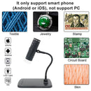 1000X Digital Microscope HD 1080P LED USB WiFi Microscope Mobile Phone Microscope Camera for Smartphone PCB Inspection Tools