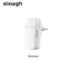 SIXWGH Wireless Doorbell No Battery required Waterproof Self-Powered Door bell Sets Home Outdoor Kinetic Ring Chime Doorbell