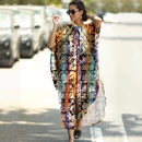 Cover-ups 2022 Kaftan Beach Print SnakeSkin Swimsuit Cover Up Kimono Plage Beach Robe Femme Long Dress Sarong Dress Beachwear