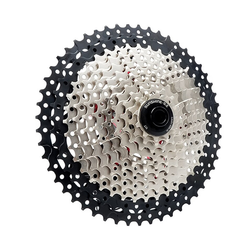 Cassette de bicicleta SUNSHINE, rueda libre de 8/9/10/11/12 velocidades, 32/36T/40T/42T/46T/50T/52T, rueda dentada de estructura HG para SHIMANO/SRAM