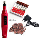 Professional Manicure Machine Electric Nail Drill Bits Accessories Kit Set Diamond Pedicure Mill Milling Cutter for Manicure