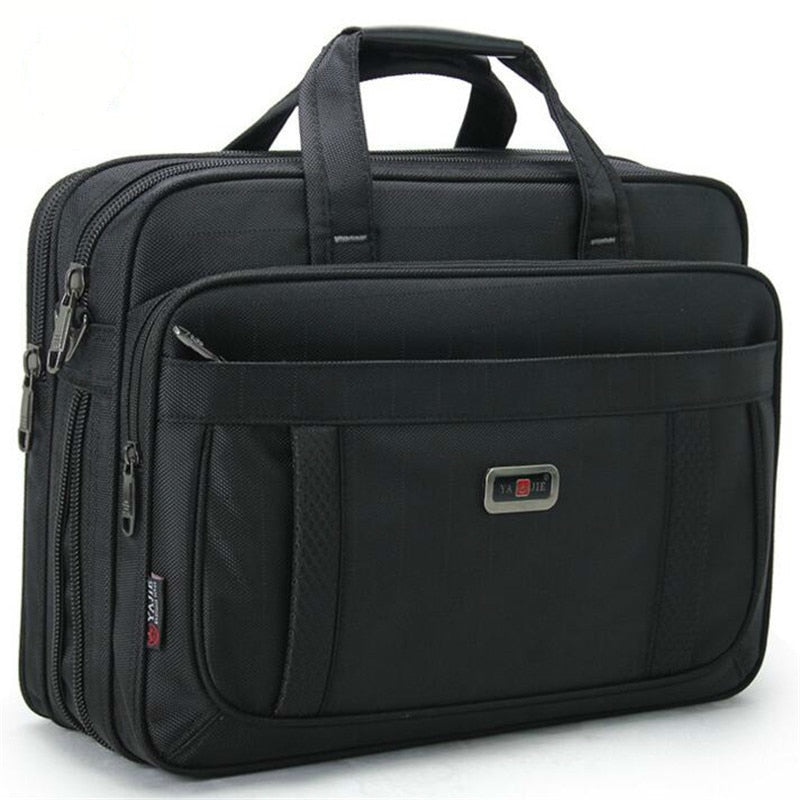 Bolsos para ordenador portátil para hombre, bolso de un solo hombro de gran capacidad, maletín de negocios a la moda para hombre, marca de 15 "para HP, DELL, Lenovo, Apple, Acer, Asus