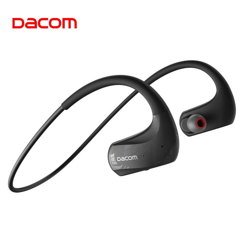 DACOM G93 Auriculares deportivos Bluetooth Bass IPX7 Auriculares inalámbricos impermeables Auriculares para correr con micrófono para iPhone Xiaomi Huawei