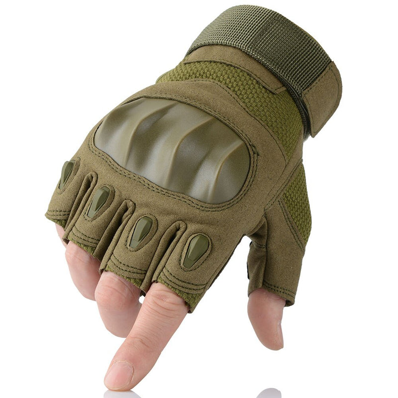 Guantes militares tácticos transpirables para conducir, Paintball militar, tiro, Airsoft, combate, pantalla táctil, protector de dedo completo para hombres