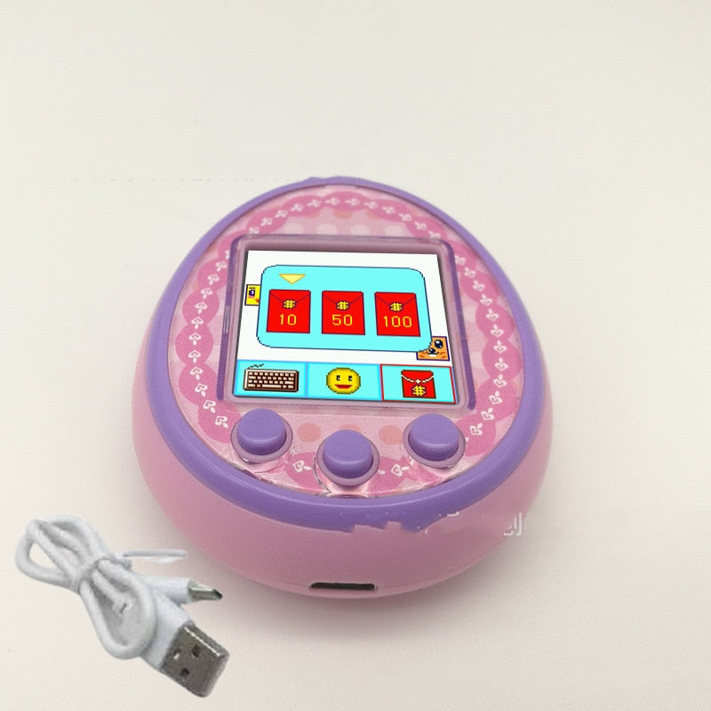 Tamagotchi Mini Electronic Pets Toys for Children Color Screen Interactive Virtual Pets Toys Kids Nostalgic Game Toys Kids Gift