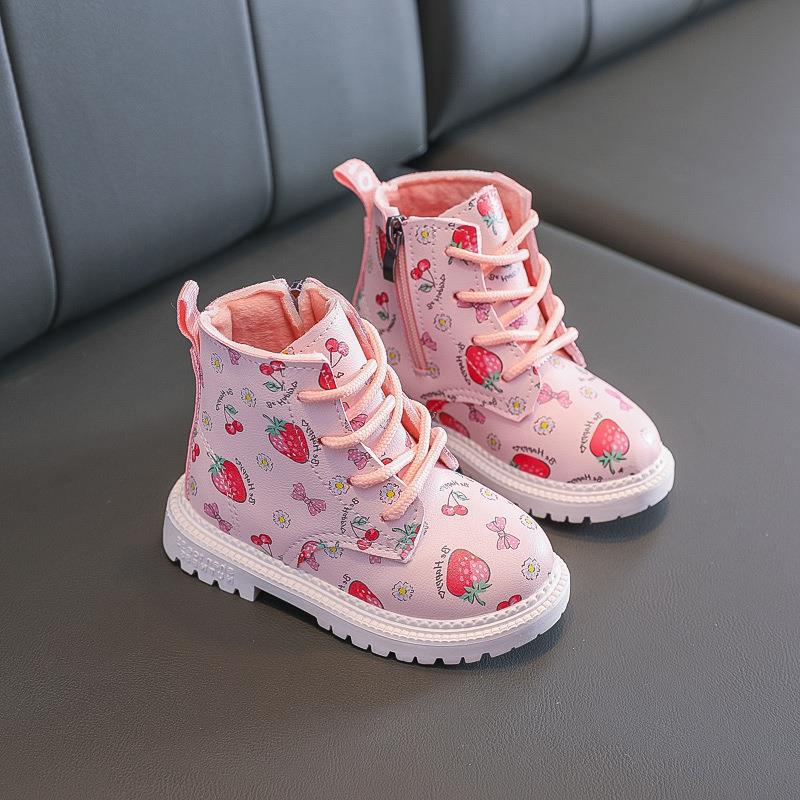 Winter Rubber Children Boots New 2019 Fashion Children Shoes For Girls Genuine Leather Boy Sneakers Sapato Infantil Kids Boots