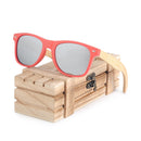 BOBO BIRD Quadratische Vintage-Sonnenbrille für Herren Damen Holz Sonnenbrille 2022 Retro Polarisierte Brille lunette de soleil femme