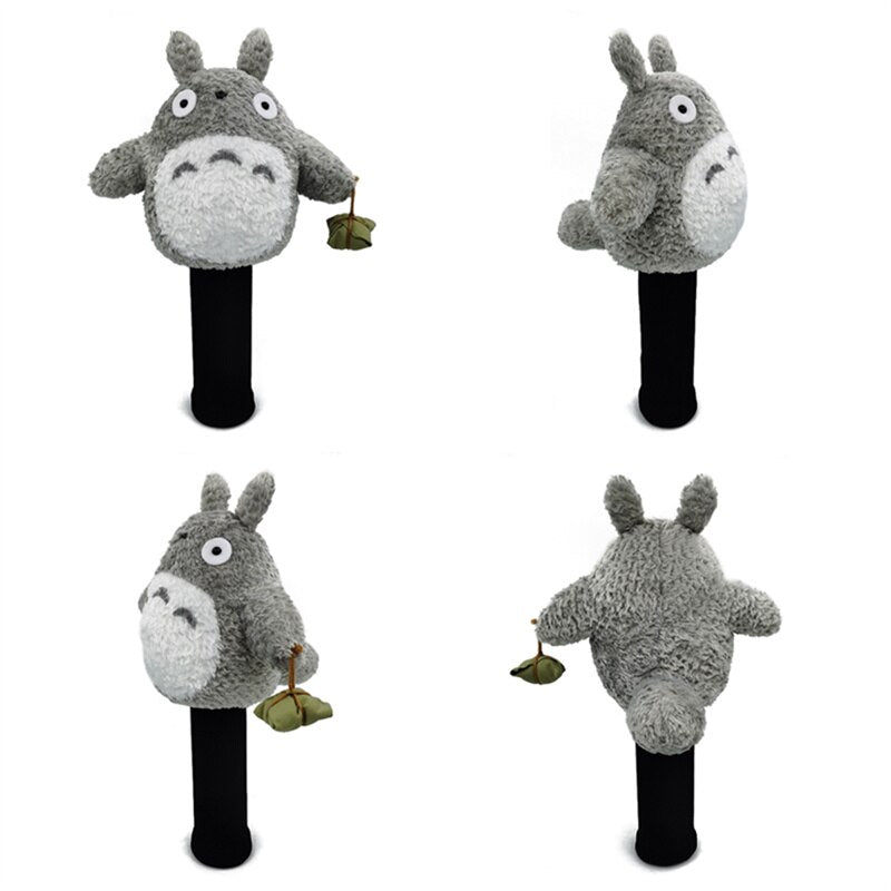 Animal Golf Wood Head Covers Golf Driver Fairway Headcover Plush Totoro Protecter Mascot Novelty Cute Gift