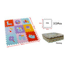 Cartoon Animal Pattern Play Mat Puzzle EVA Foam Floor Pad For Children Baby Gym Crawling Mats Toddler Carpet Random Color