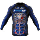 Men Compression t shirt Quick Dry Tight Sport Fitness T-Shirts Male Running 3D Aztec Running Gym Breathable T-shirt MMA T Shirt