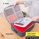 Document Storage Bag Organizer Boxes Bins Baskets Drawer Container Home Storage Organization Accessories Supplies