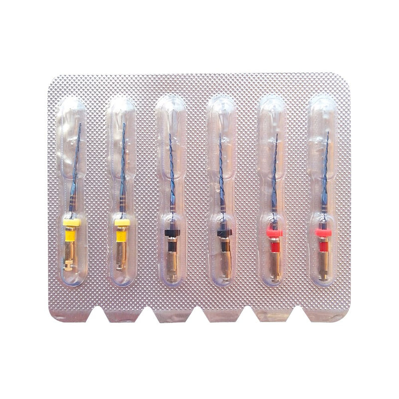 Archivos de calor azul recíproco Dental R25 25mm reciprocación Endo NITI archivo Dental solo un archivo odontología instrumento endodóntico