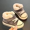 Baby Winter Shoes Girls 1-3 Years Old Warm Fur Boys Shoes Plus Velvet Girls Toddler Boots 2022 Winter Children&