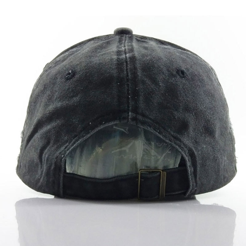 Heiße 100% gewaschene Baumwolle Baseballmütze Hysteresenkappen Retro Brief Knochen Hüte für Männer Frauen Gorras Hombre Dad Casual Casquette