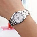 Montre Femme 2023 WWOOR Fashion Ladies Watches Waterproof Quartz Silver Clock Women Automatic Date Dress Wrist Watch Reloj Mujer