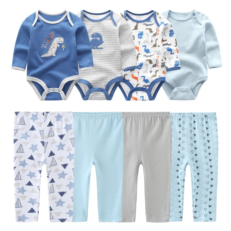 2022 Baumwolle Baby Mädchen Kleidung Bodysuits + Hosen Baby Sets Neugeborene Kleidung Sets Herbst Winter Baby Boy Kleidung Roupa de bebe