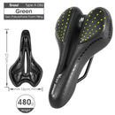 WEST BIKING Bicycle Saddle Comfortable Breathable Silica Gel Cushion Mountain Road Bike Front Seat Skid-proof Soft Bike Saddle