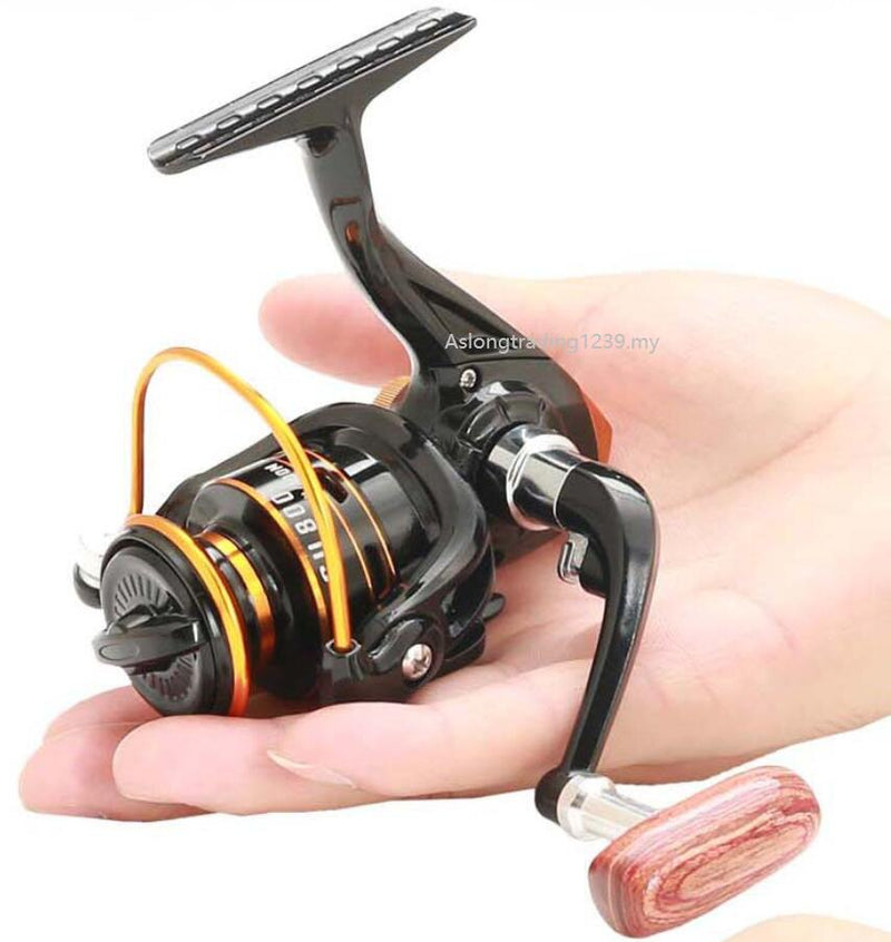 GT500 5.2:1 Mini Spinning Reel Outdoor Ice Fishing Sea Rock Raft Angling Rod Gear Metal Spool Tackle Carp Crucian Bass Reels