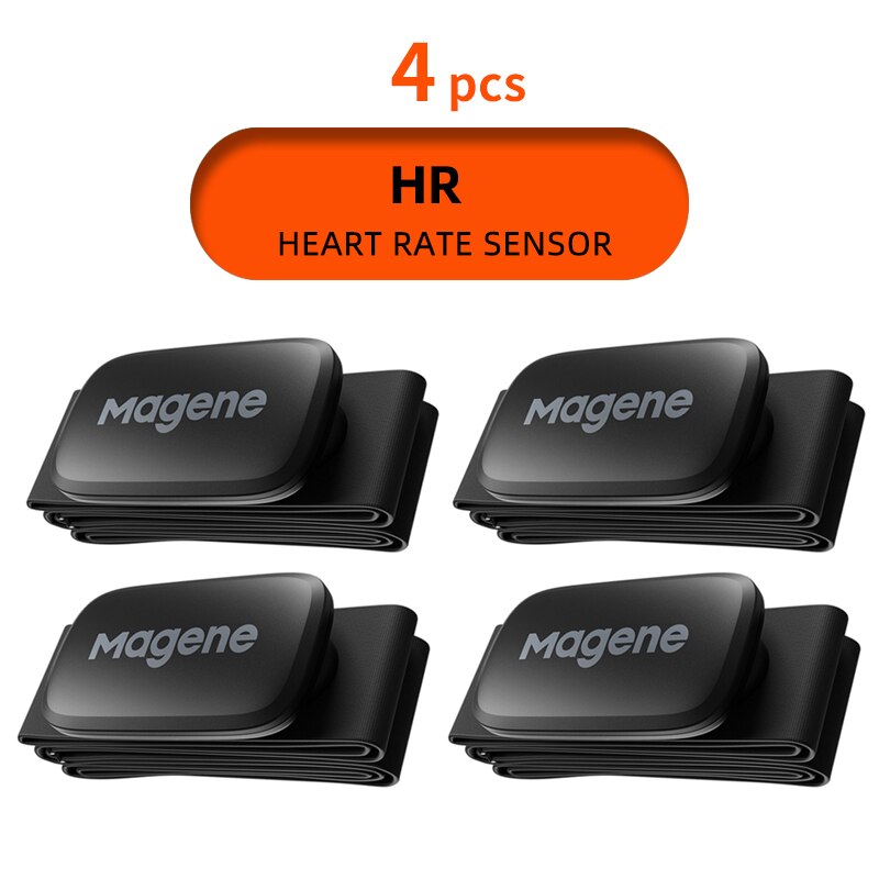 Cycling Magene Mover H64 S3+ ANT+ USB C406 Dual Mode Speed Cadence Sensor Heart Rate Monitor Bicycle Computer Bike Garmin XOSS