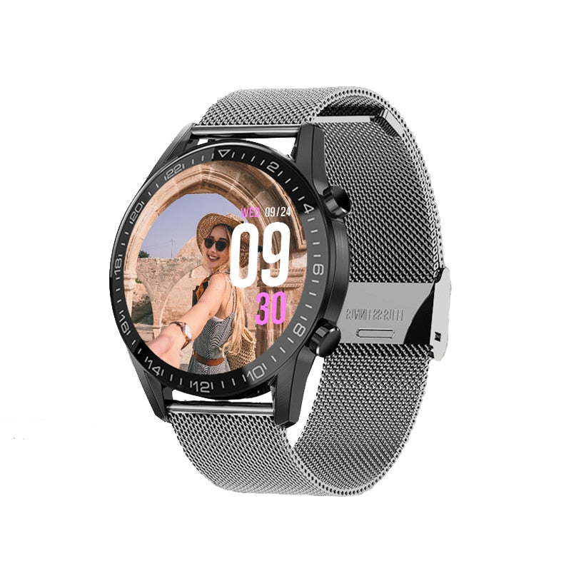 KESHUYOU GT3 Smart Watch Men Round Full Touch Screen Bluetooth Call Sport Fitness Tracker Waterproof For Android iOS smartwatch