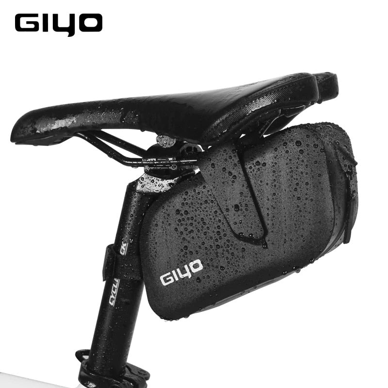 Bolsa de Bicicleta GIYO bolsas de almacenamiento de asiento trasero para Bicicleta a prueba de lluvia MTB bolsa de sillín de Bicicleta de carretera alforja bolsa de Bicicleta de ciclismo Bolso Bicicleta